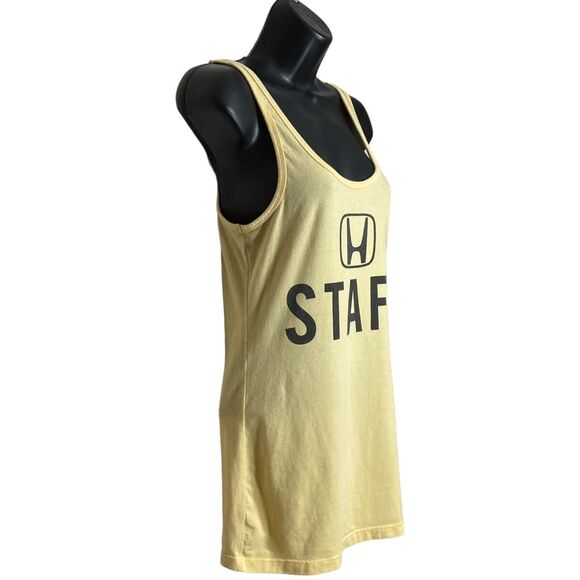 Linkin Park Incubus Tank Top Yellow Honda Civic Tour T-Shirt Staff Event Crew - Picture 9 of 12